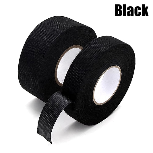 Electrical Tape Heat-Resistant Harness Bundle Insulation Auto Wiring Fabric Cloth Wrap Waterproof Cable Organizer Adhesive Tapes