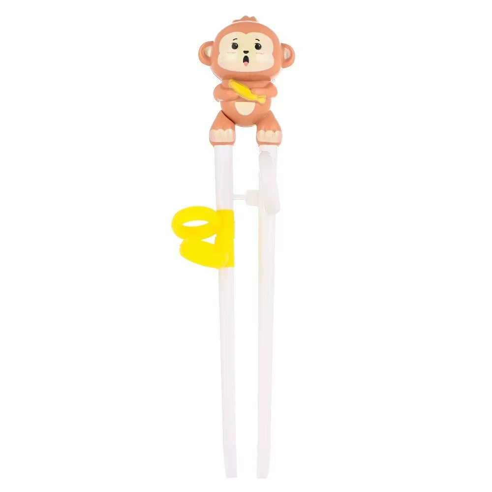 Cartoon Animal Baby Learning Chopsticks - Durable Training Utensils for Kids