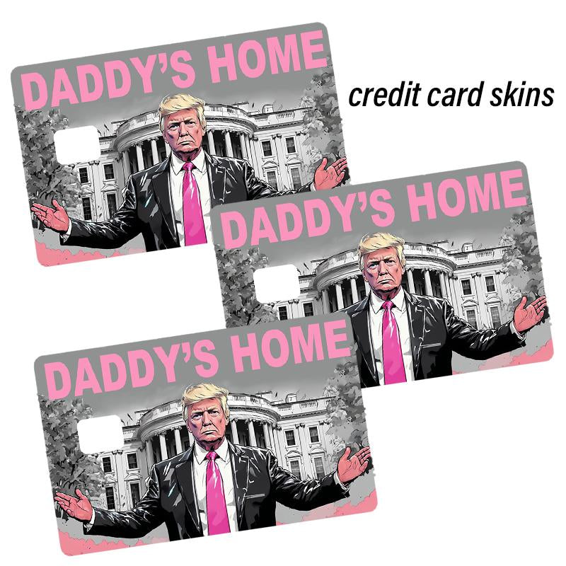 Trump President 45 47 Sticker Donald Trump Card Skins Waterproof Debit Credit Skin Cover Trump 2024 Maga Card Cover - Decorative Credit Card Skin for Christmas