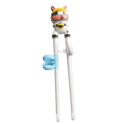 Cartoon Animal Baby Learning Chopsticks - Durable Training Utensils for Kids