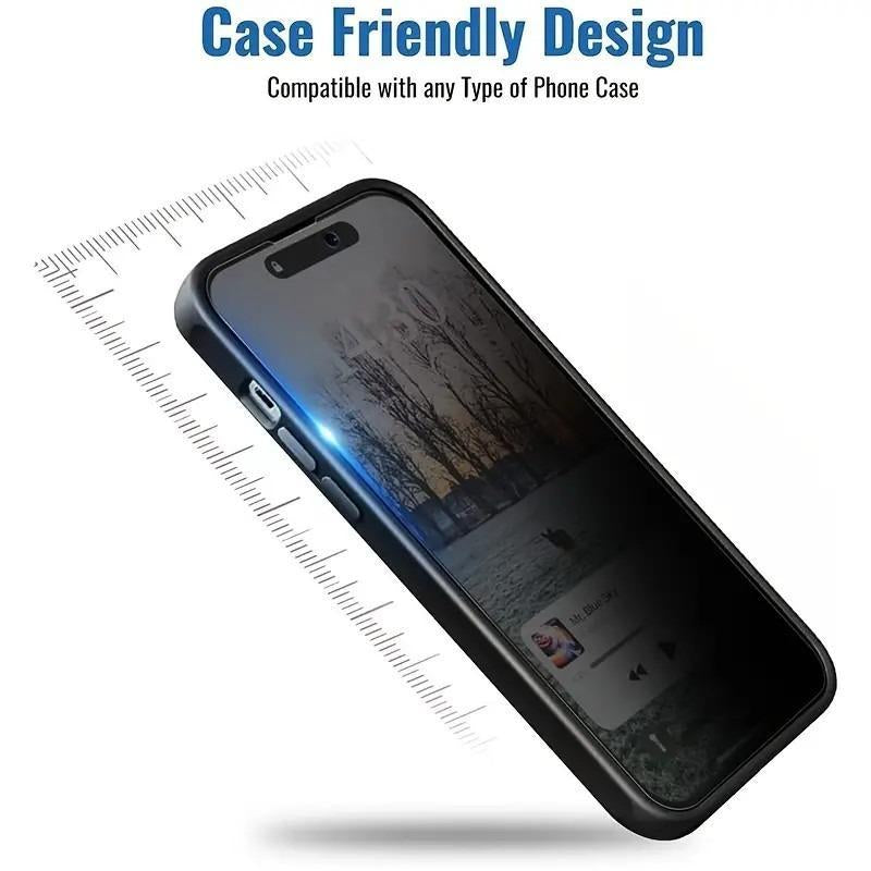 Summer Privacy Phone Screen Protector, 3 Counts/Set Tempered Glass Smartphone Protective Film, Privacy Film for Iphone 11 Phones Series, Fall Cellphone Accessories for Summer, Birthday Gifts, Valentine'S Day Gift