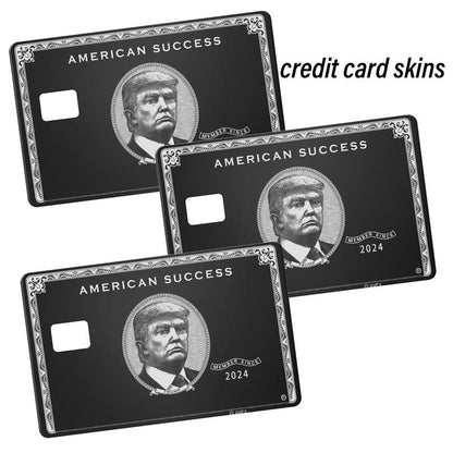 Trump President 45 47 Sticker Donald Trump Card Skins Waterproof Debit Credit Skin Cover Trump 2024 Maga Card Cover - Decorative Credit Card Skin for Christmas