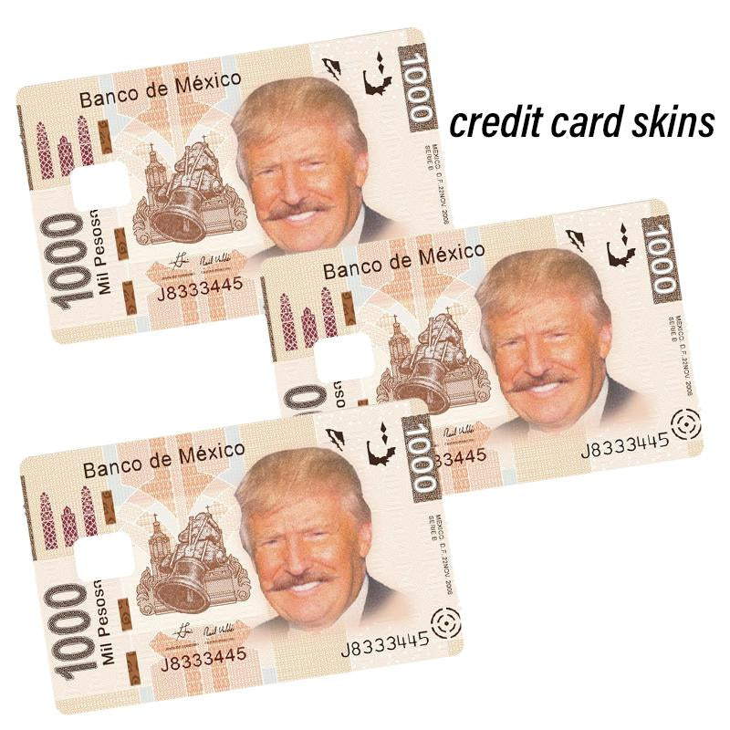 Trump President 45 47 Sticker Donald Trump Card Skins Waterproof Debit Credit Skin Cover Trump 2024 Maga Card Cover - Decorative Credit Card Skin for Christmas