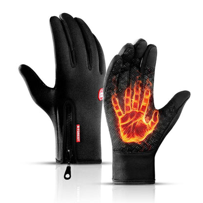 Men and Women Winter Gloves Touch Screen Water Resistant Windproof Warm Gloves