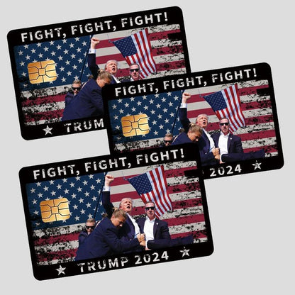 Trump President 45 47 Sticker Donald Trump Card Skins Waterproof Debit Credit Skin Cover Trump 2024 Maga Card Cover - Decorative Credit Card Skin for Christmas